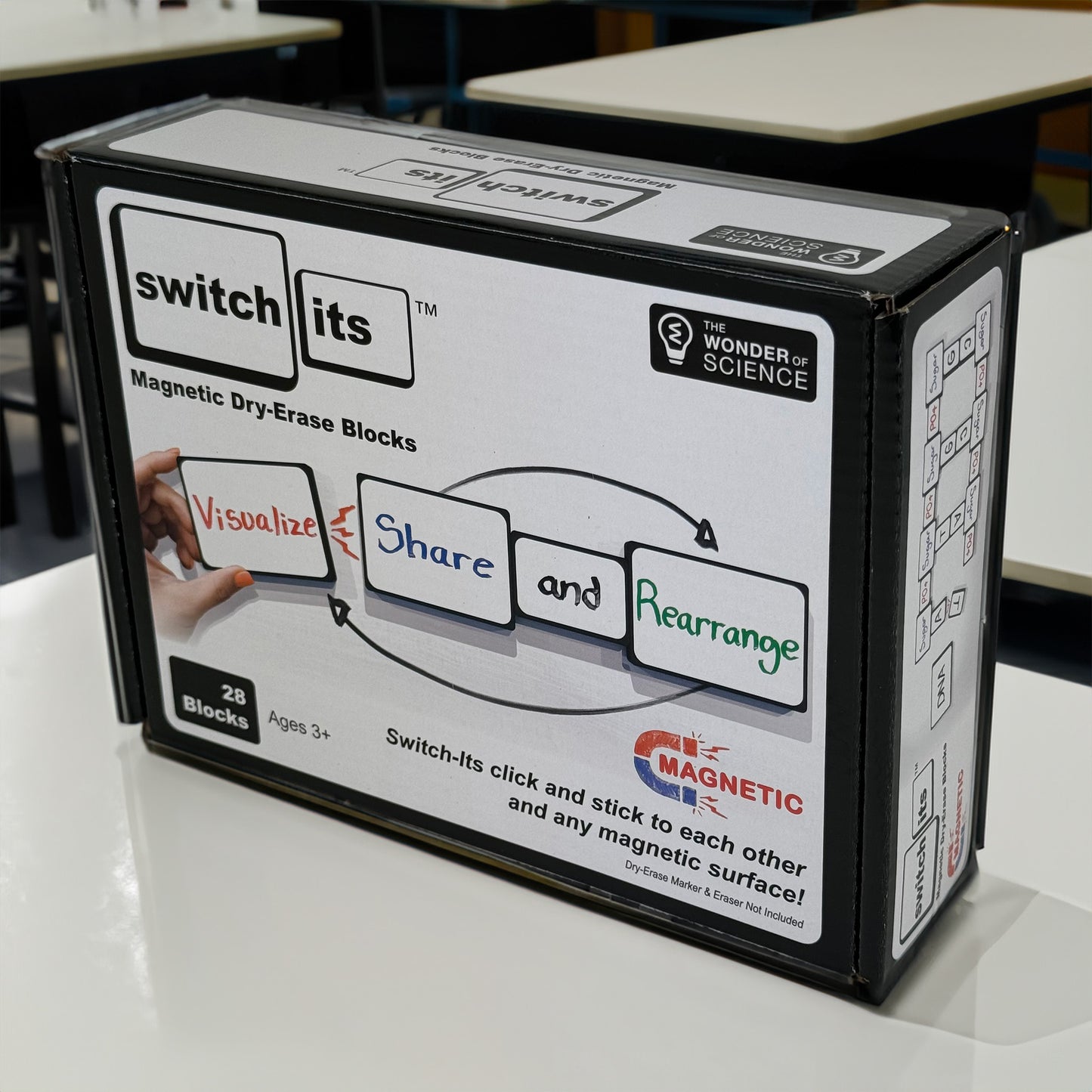 Switch-Its: Magnetic Dry Erase Blocks