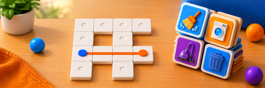 How to Turn Chore Assignments into a Fun Family Dot Game