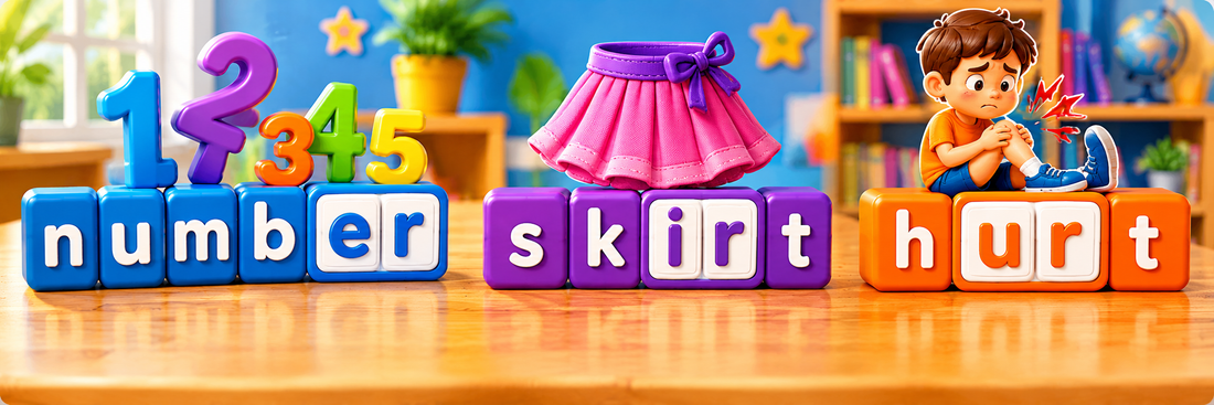 How to Teach the Schwa /ər/ Sound with Hands-On Spelling Patterns