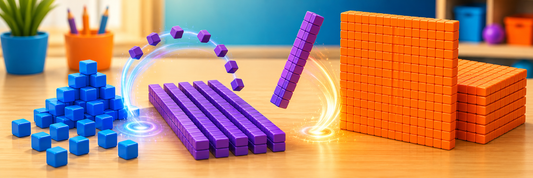 Teaching Place Value with Hands-On Blocks