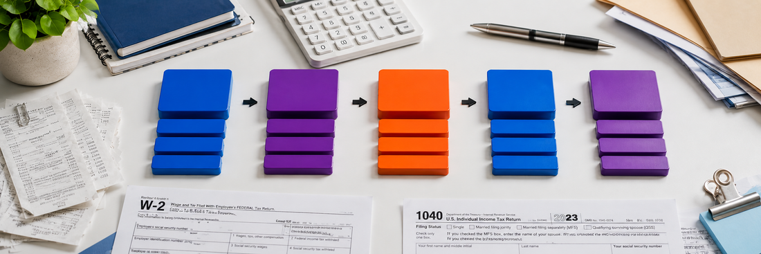 How to Finally Do Your Taxes with a 5-Day Visual Plan