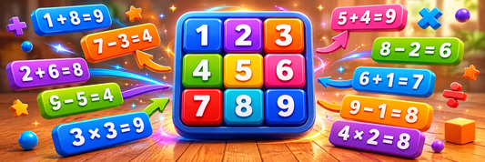 How to Play a Homemade Math Puzzle Game with Number Blocks