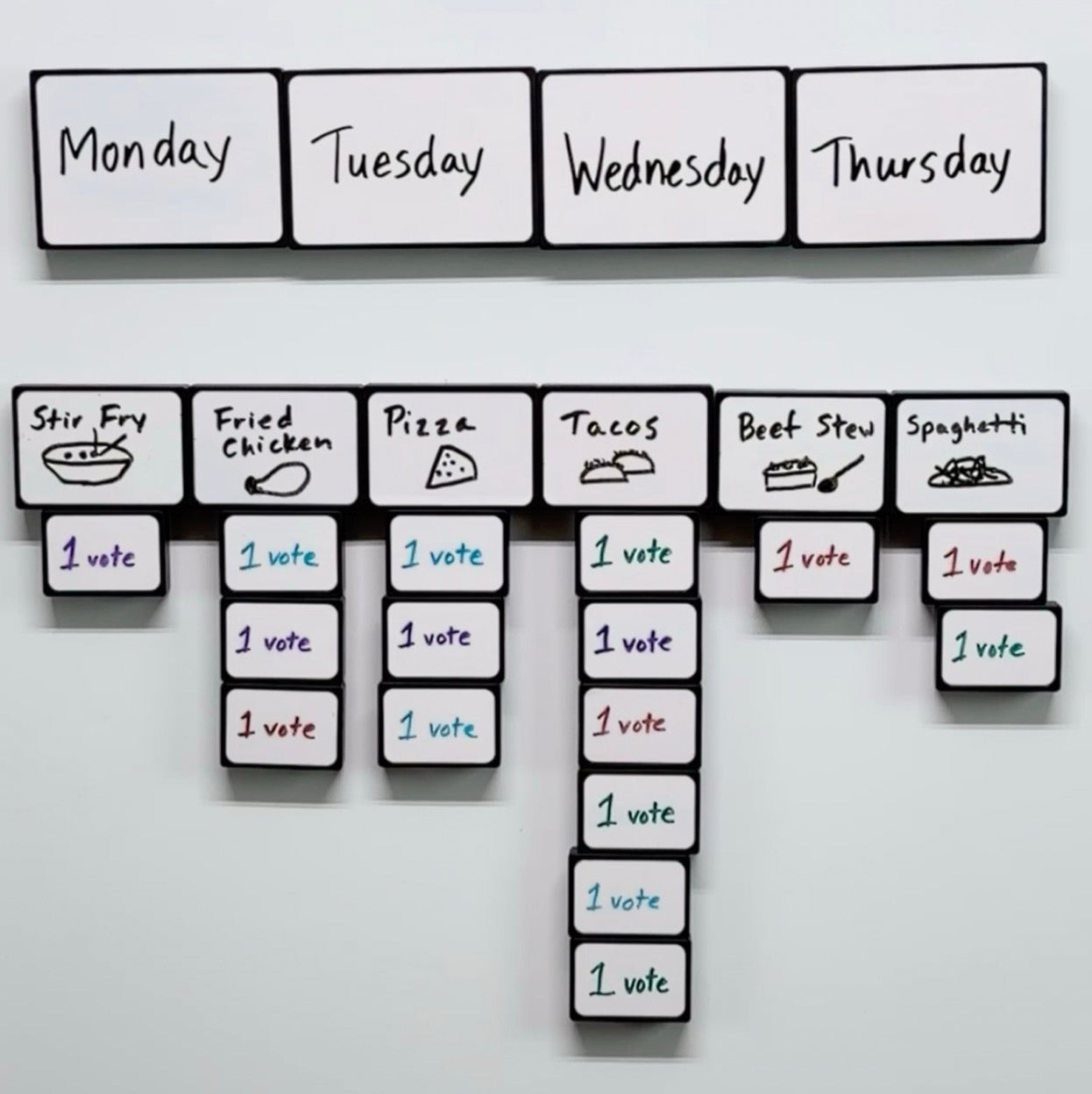 Switch-Its: Magnetic Dry Erase Blocks