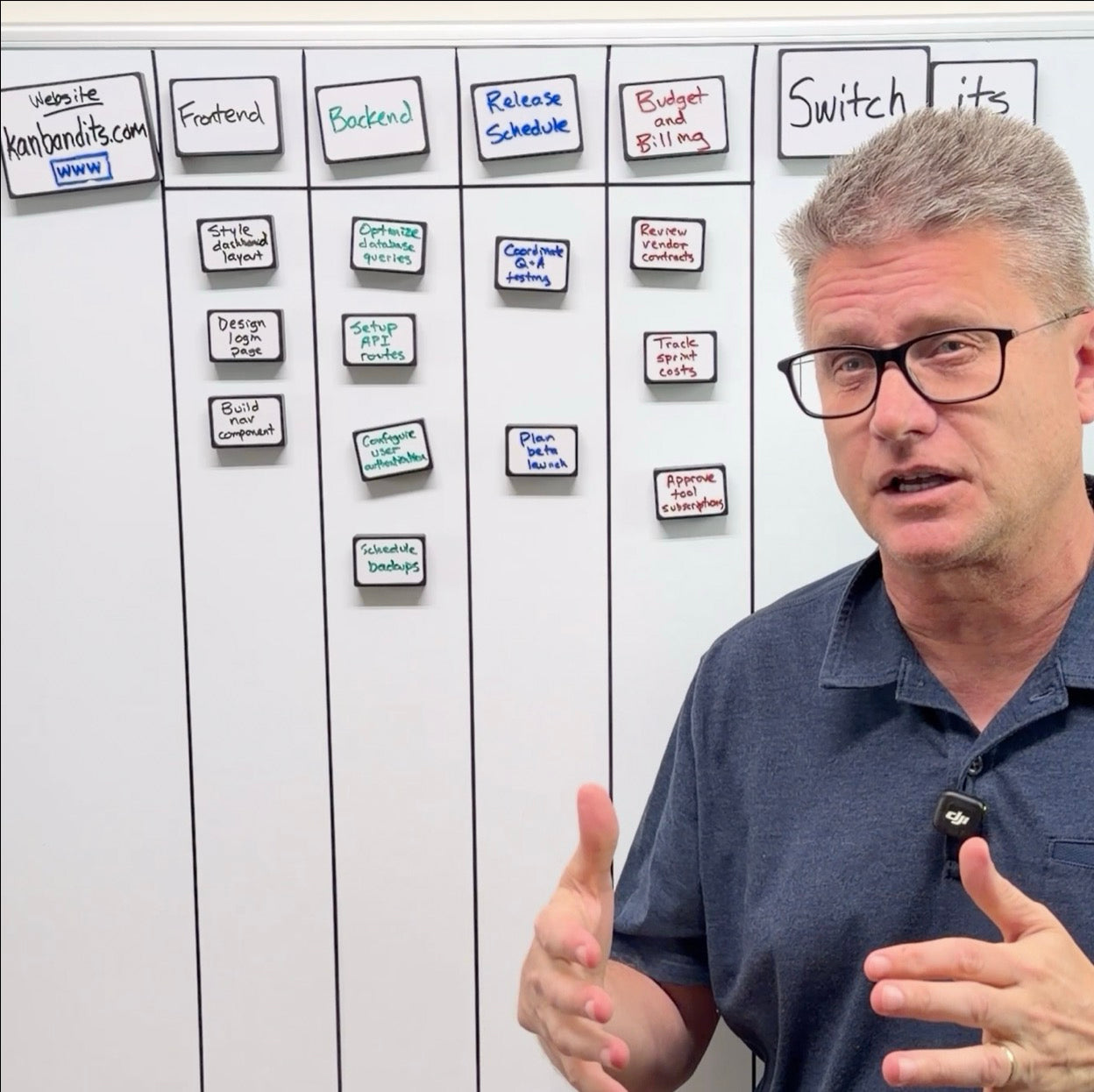 Switch-Its: Magnetic Dry Erase Blocks